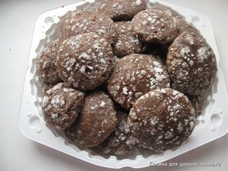 Шоколадное печенье "Трюфель"