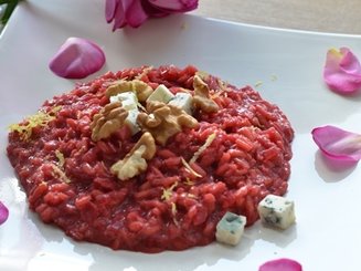 Свекольное ризотто