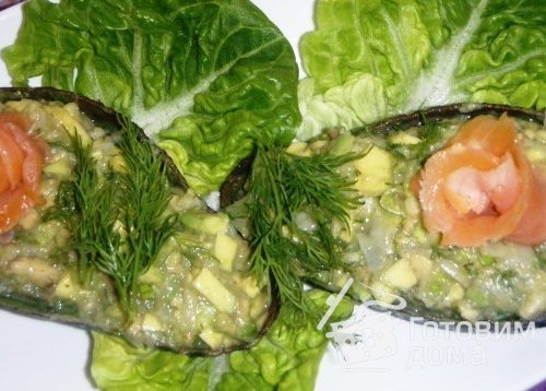 Салат в лодочках &quot;Спаржечка&quot;