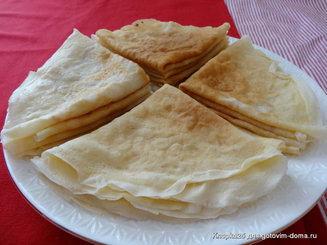 Блинчики с мясом ГОСТ