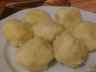 Вареники ленивые с картошкой и творогом