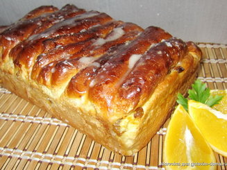 Апельсиновый хлеб с изюмом (сладкий)