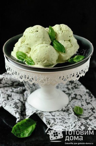 Мороженое с базиликом фото к рецепту 5