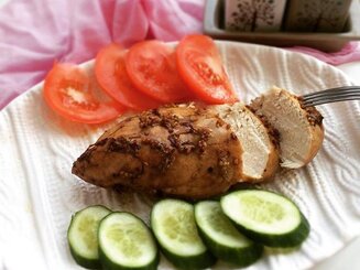 Запеченые грудки курицы