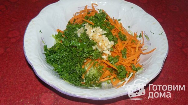Кабачки по-корейски фото к рецепту 2