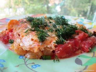 Миш-маш болгарская яичница