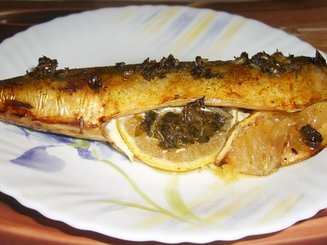 Скумбрия в духовке