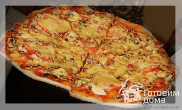 Пицца итальянская фото к рецепту 1