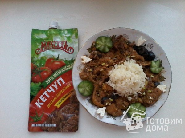 Тушеная курица фото к рецепту 5