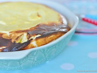 Творожная запеканка с кукурузной мукой