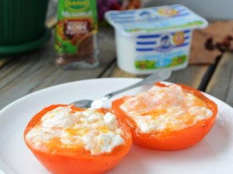 Хурма , фаршированная творогом
