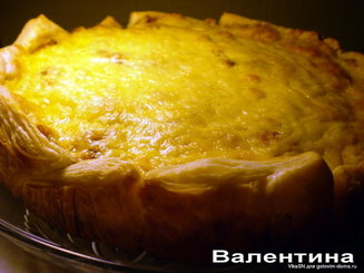 Креатопита или Греческий пирог с курицей и Dor Blue