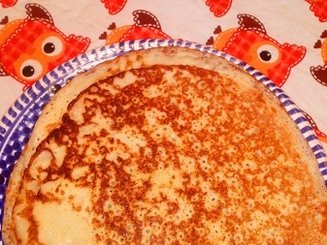 Заварные блины на кефире
