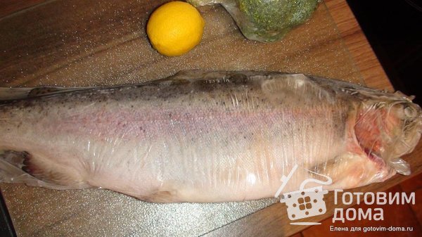Кумжа (морская форель) запеченная фото к рецепту 1