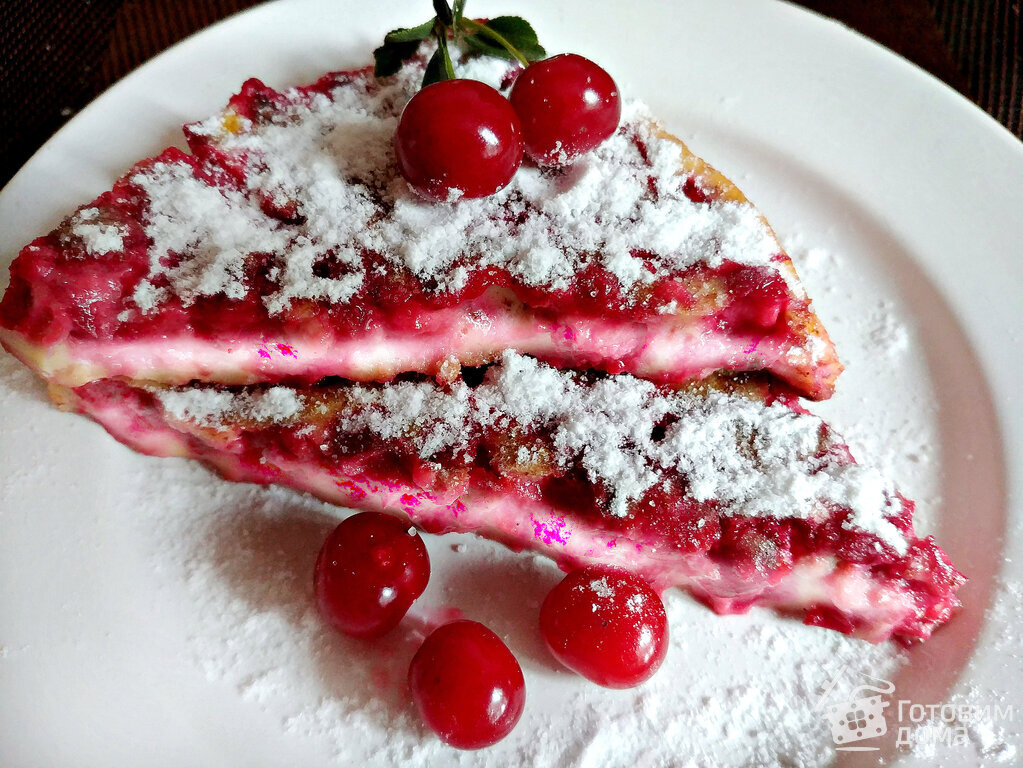 Клафути с яблоками