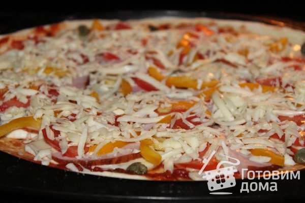 Пицца с окороком по-махеевски фото к рецепту 7