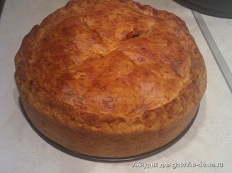 Американский яблочный пирог с сыром