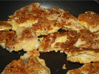 Рыба в сырно-кунжутной шубе