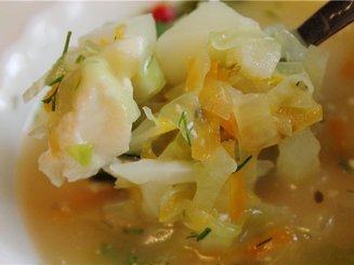 Сырные щи