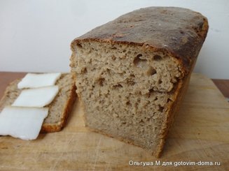 Дарницкий хлеб на закваске (без дрожжей)