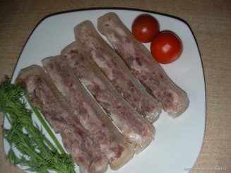 Сальтисон из свиной  рульки
