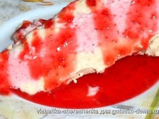 «Семифреддо» с клубникой
