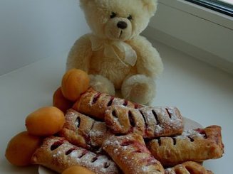 Слойки "Яблочные жалюзи"