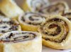 Закуска - бисквитный рулет с грибами