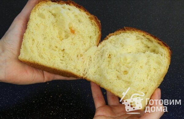 Кулич Пасхальный с домашними цукатами фото к рецепту 17