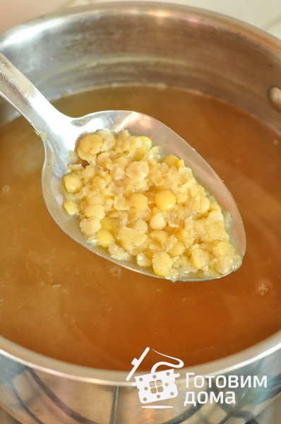 Суп гороховый с копчеными ребрышками фото к рецепту 4