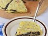 Кесадилья с рисом и грибами