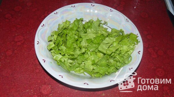 Салат с латуком фото к рецепту 3