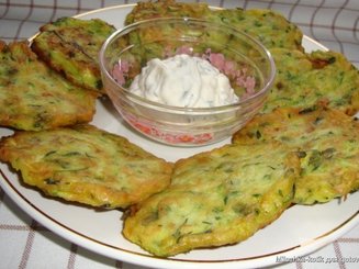 Оладьи из кабачков