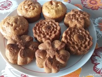 Кексы на кефире