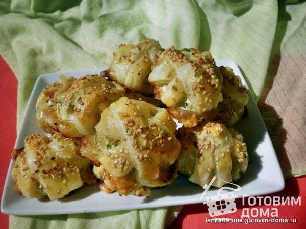 Кабачки &quot;В клубочке&quot; фото к рецепту 4