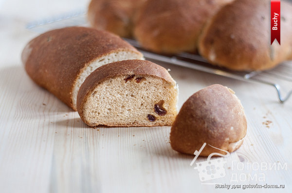 Сайки с изюмом фото к рецепту 2