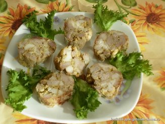 Колбаса куриная домашняя быстрого приготовления