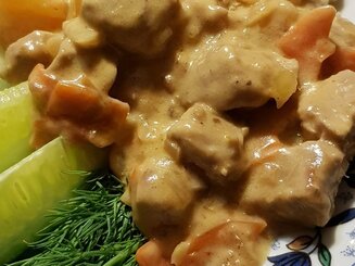 Либжэ (мясо по-кабардински)