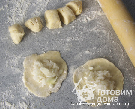 Хачапури с рисом и яйцом фото к рецепту 1