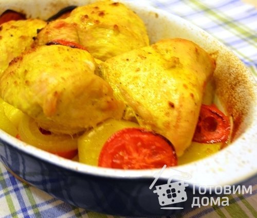 Mosli tunisien (Мосли по-тунисски) из курицы