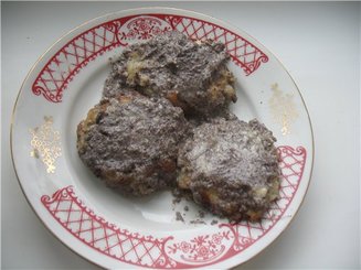 Сырники в маковом соусе