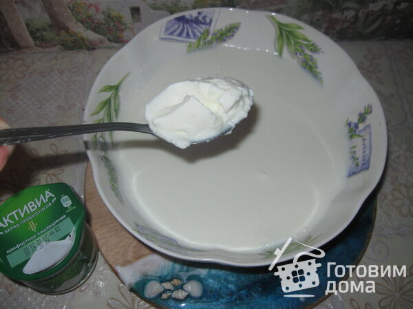 Домашний йогурт с джемом Махеевъ фото к рецепту 2