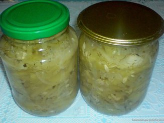 Салат из огурцов с луком "Нежинский"