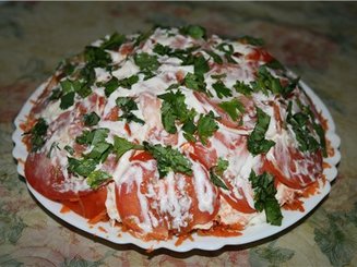 Салат "баклажановый рай"