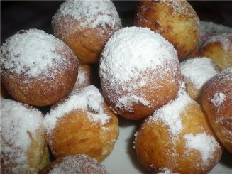 Творожные пончики