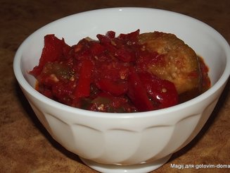 Салат из баклажан "Вкуснотища"
