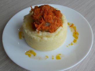Куриные тефтели с ячкой