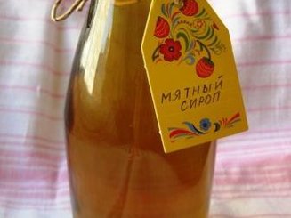 Мятный сироп