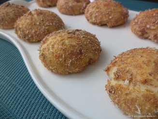 Запечённые сырники с цельнозерновой мукой