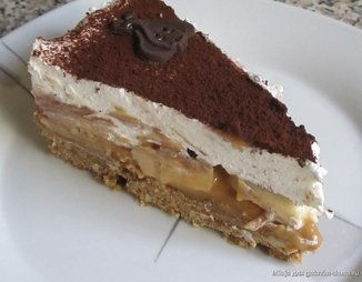 Banoffee Pie (карамельно-банановый торт-десерт без выпечки)